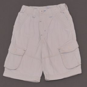 Drapp oldalzsebes rövidnadrág (98-104)