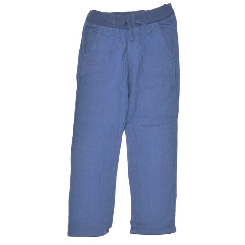 H&M - Kék lenvászon nadrág (128)