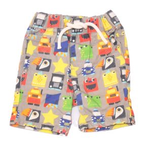 Next - Szürke, mintás rövidnadrág (68-74)