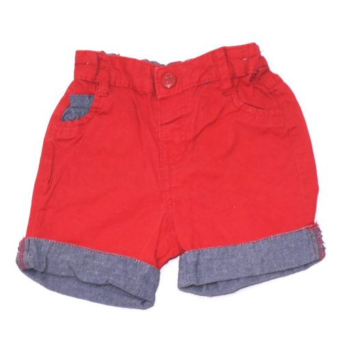 C&A - Piros rövidnadrág (74)