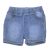 Kék farmer rövidnadrág (68-74)