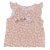 H&M - Barna, leopárdmintás rövid ujjú felső (122)
