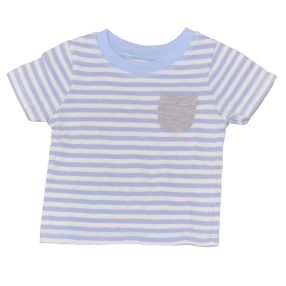 George - Kék, Fehér csíkos póló (62-68)