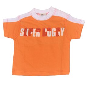 Narancssárga, fehér póló (68)