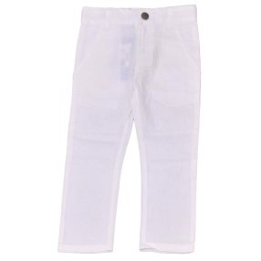 Fehér lenvászon nadrág (92)