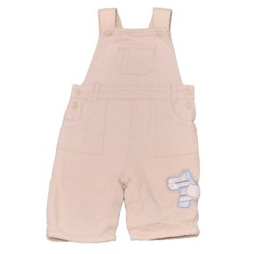 Drapp, zebrás kantáros, bélelt kordnadrág (62-68)