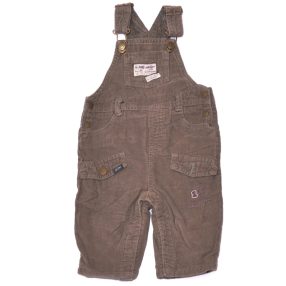 Barna bélelt, kantáros kordnadrág (74)