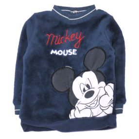 Disney - Kék, Mickey pulóver (68)