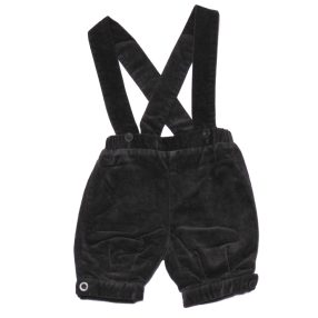 Sötétkék kantáros bársonynadrág (68)