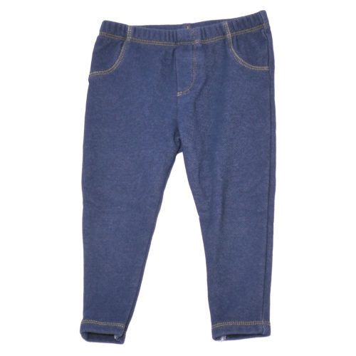 Farmerkék thermo béléses leggings (80-86)