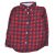 H&M - Piros, Kék kockás hosszú ujjú ing (104)