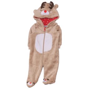 Barna, rénszarvasos overál (68)