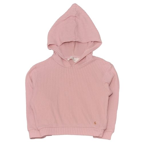 H&M - Rózsaszín, bordázott hosszú ujjú felső (110)