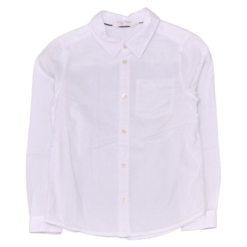 H&M - Fehér hosszú ujjú ing (134)