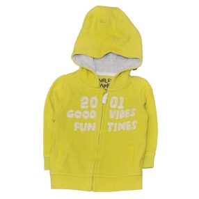 Zöld, hímzett pulóver (74)