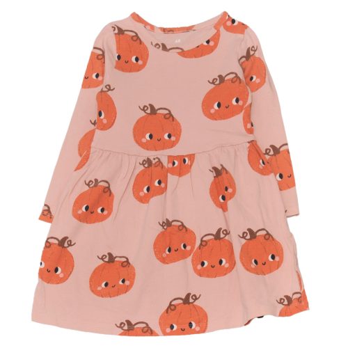H&M - Rózsaszín, Halloween tökös ruha (98-104)