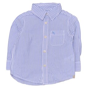 H&M - Kék, Fehér csíkos hosszú ujjú ing (92)