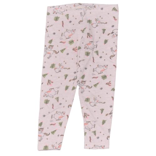 C&A - Krém, karácsonyfás leggings (98)