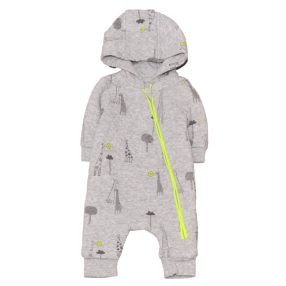 Mothercare - Szürke, állatos rugdalózó (56)