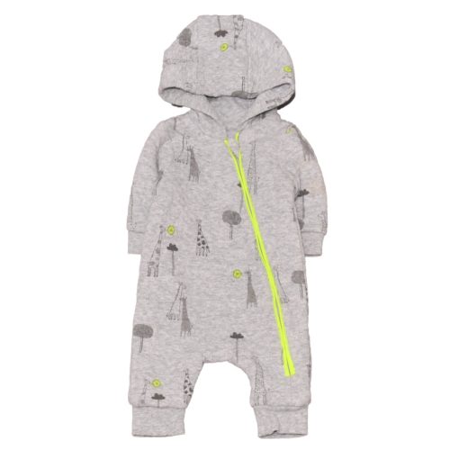 Mothercare - Szürke, állatos rugdalózó (56)