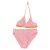 Rózsaszín, pöttyös bikini szett (146-152)