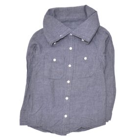 Kék hosszú ujjú ing (122-128)