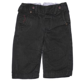 Next - Fekete csíkos nadrág (68-74)