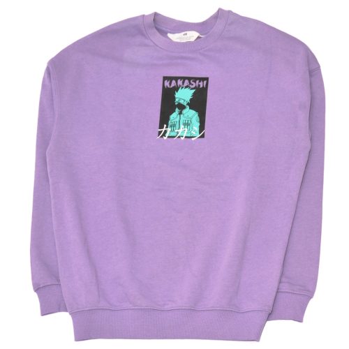 H&M - Lila, Hatake Kakasi pulóver (146-152)