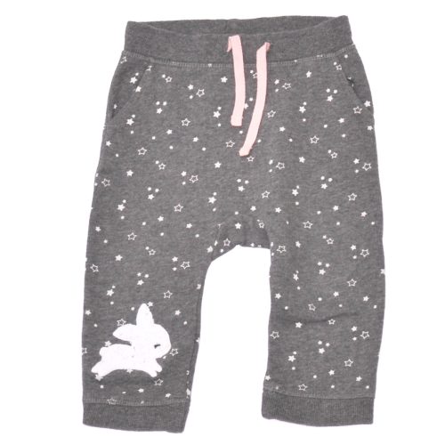 H&M - Szürke, csillagos melegítő alsó (80)