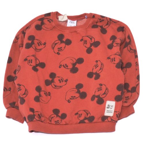 Zara, Disney - Bordó, Mickey pulóver (98-104)
