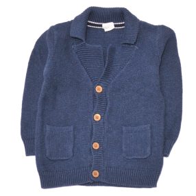 H&M - Kék kardigán (80)