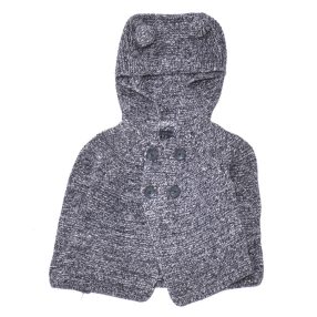 Kék, macifüles kardigán (50)