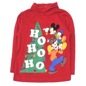 Disney - Piros, karácsonyi garbó (74-80*)