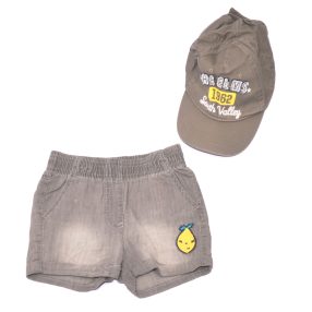 Lupilu, H&M - Szürke ruha szett (98-104)