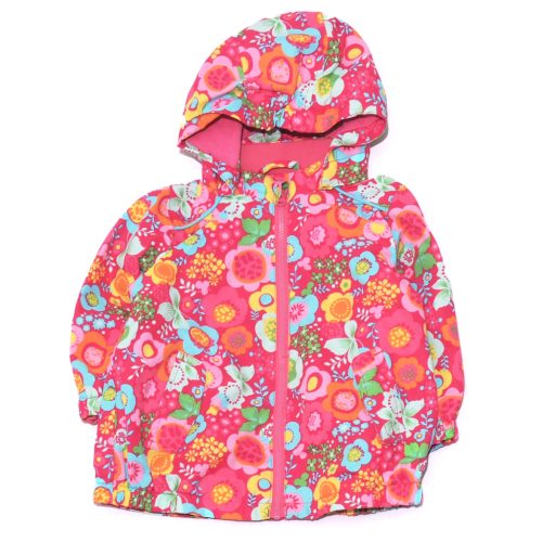 Pink, virágmintés szélkabát (86)