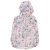 H&M - Fehér,virágmintás szélkabát (128)