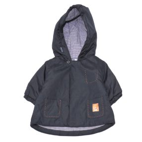 Jacadi - Sötétkék, macis átmeneti kabát (62)