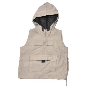 Next - Szürke vízlepergetős mellény (62-68)