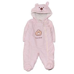 Morris Mouse - Fehér, Barna kockás overál (68-74)