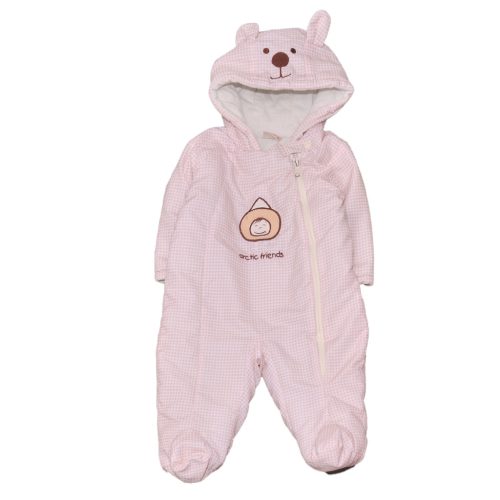 Morris Mouse - Fehér, Barna kockás overál (68-74)