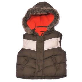 Marks&Spencer - Barna pufi mellény (74-80)