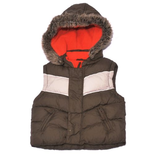 Marks&Spencer - Barna pufi mellény (74-80)