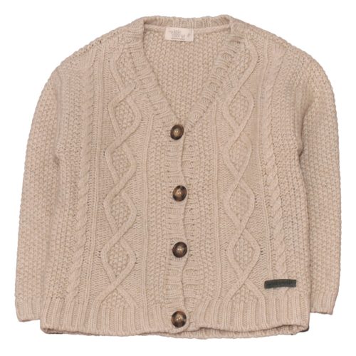 Drapp kardigán (116)