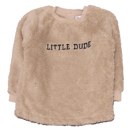 Drapp szőrmés pulóver (86)