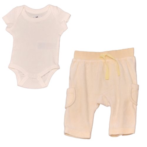 Fehér Sárga ruha szett (56)