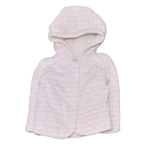 F&F - Fehér, Kék csíkos kocsikabát (86)