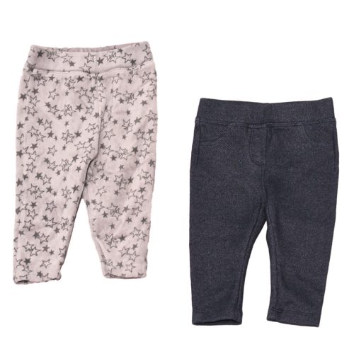  Szürke, Farmerkék  nadrág szett (62-68)