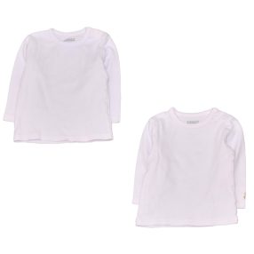 Fehér hosszú ujjú póló szett (62)