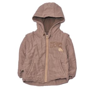 Szürkés Zöld 2in1 kabát (92)