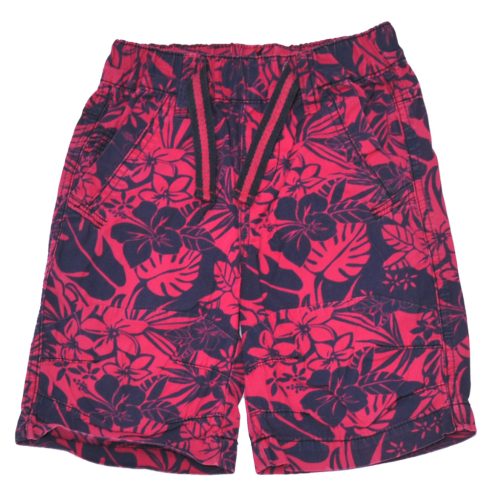 Next - Pink,Kék virágmintás rövidnadrág (104)